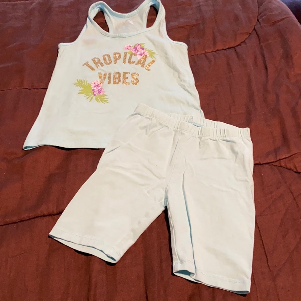 Toddler Girls Tank & Shorts by Place Brand.